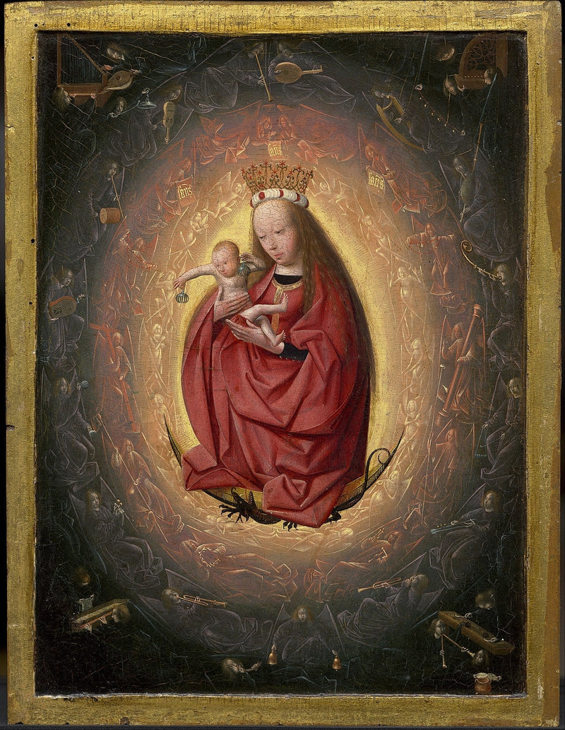 Vergine in gloria - Geertgen tot Sint Jans