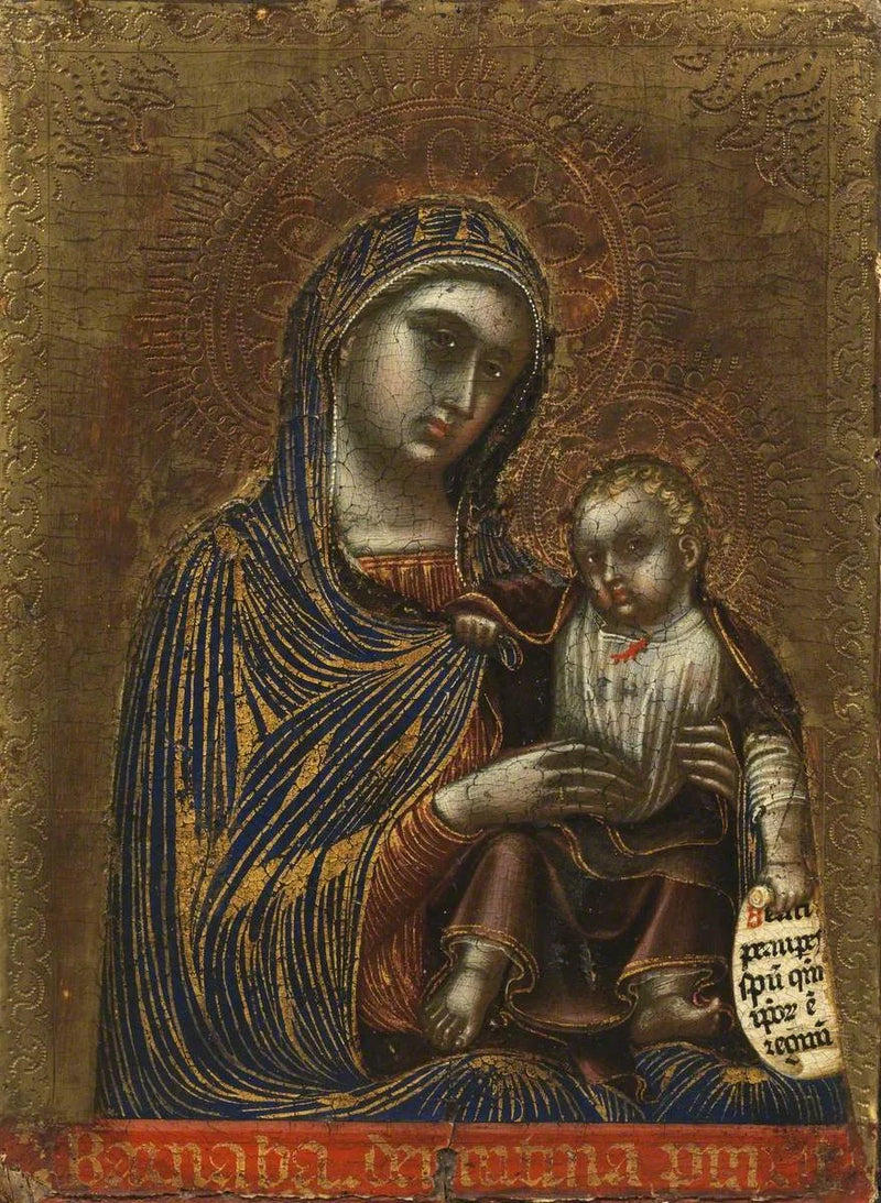 Vergine e Bambino - Barnaba da Modena