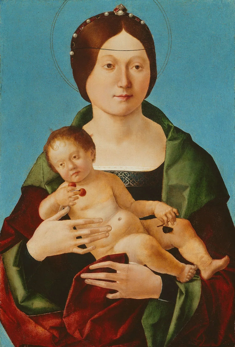 Vergine e Bambino - Ercole de’ Roberti