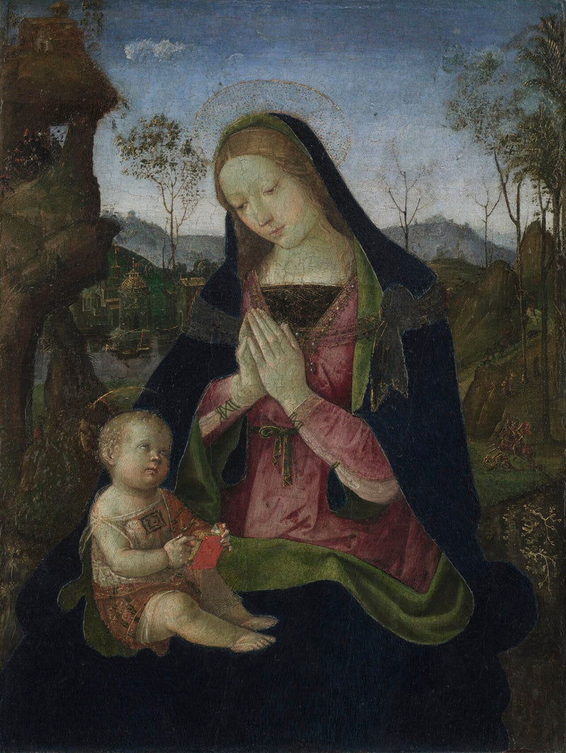 Vergine e Bambino - Pinturicchio