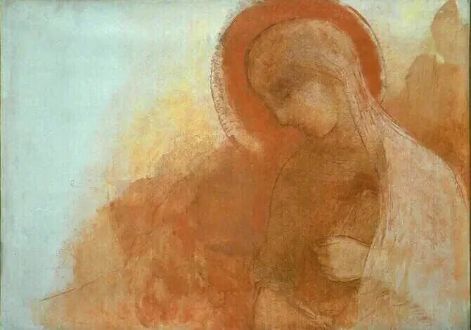 Vergine - Odilon Redon