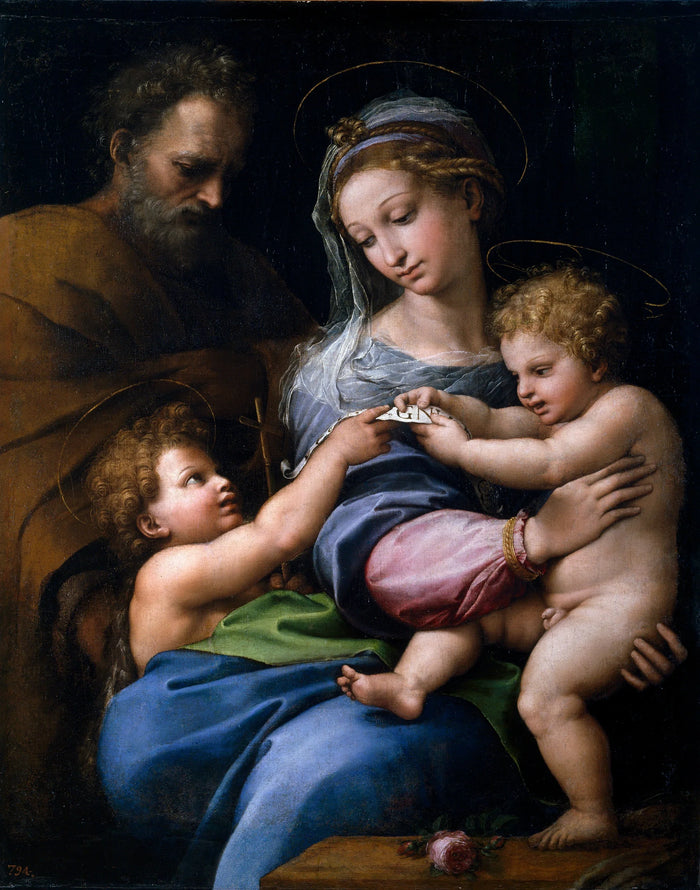 La Vergine della Rosa, 1517 circa - Raphaël