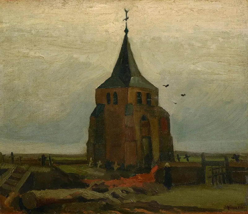 Il Vecchio Campanile - Vincent van Gogh