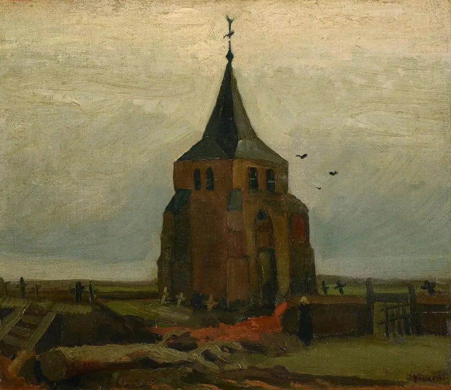 Il Vecchio Campanile - Vincent van Gogh