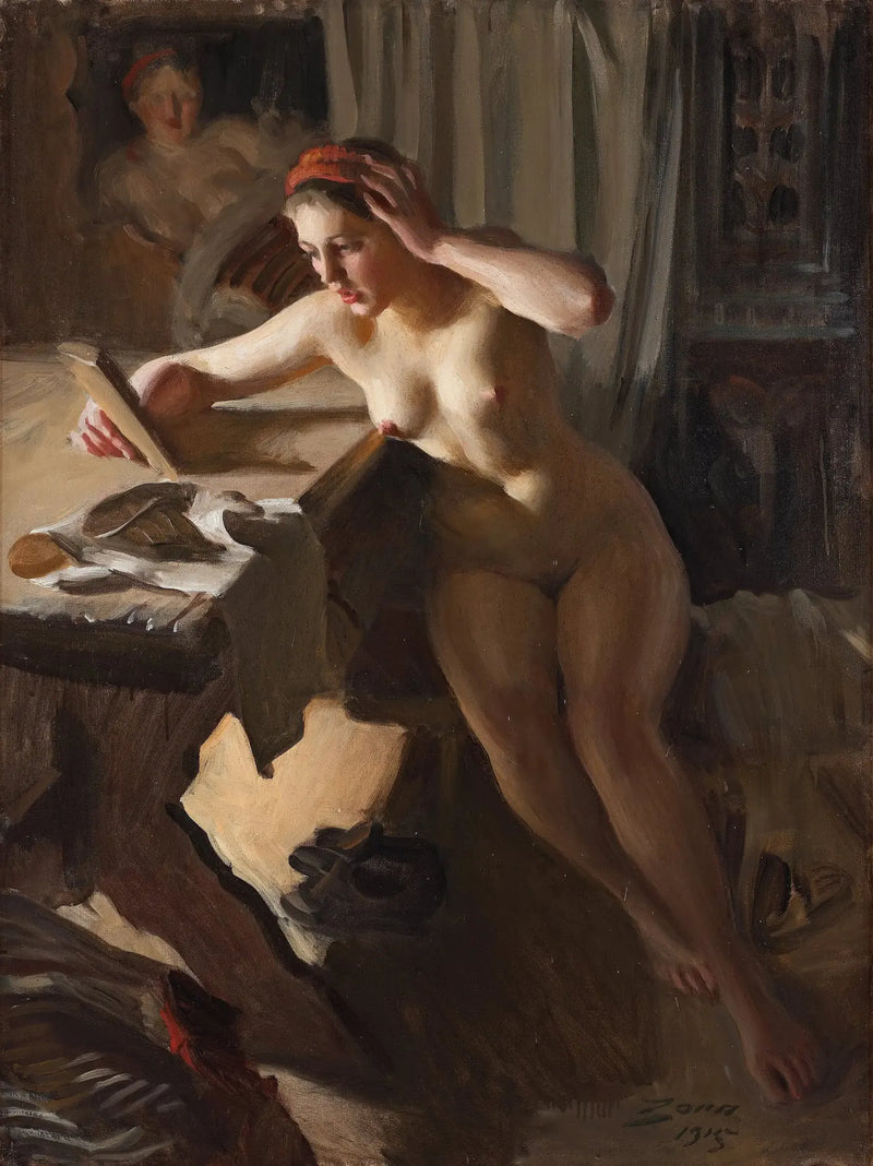 Vecchio specchio - Anders Zorn