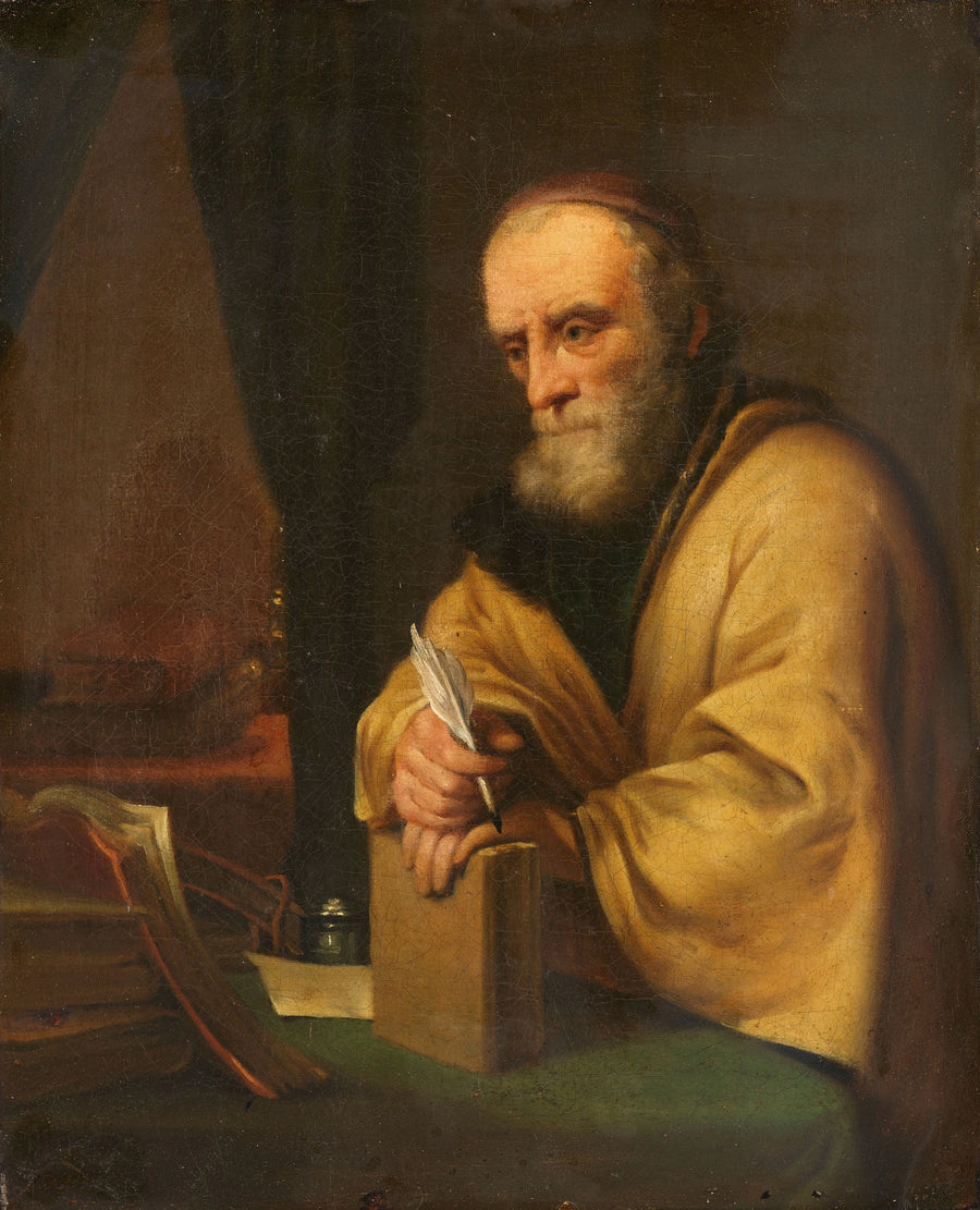 Un vieux savant - Karel van der Pluym