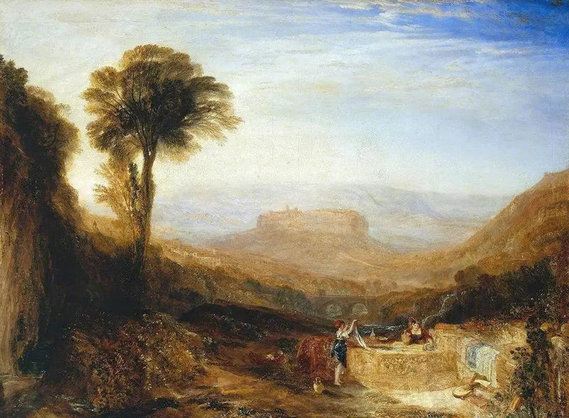 Vista di Orvieto, Dipinta a Roma - J. M. W. Turner