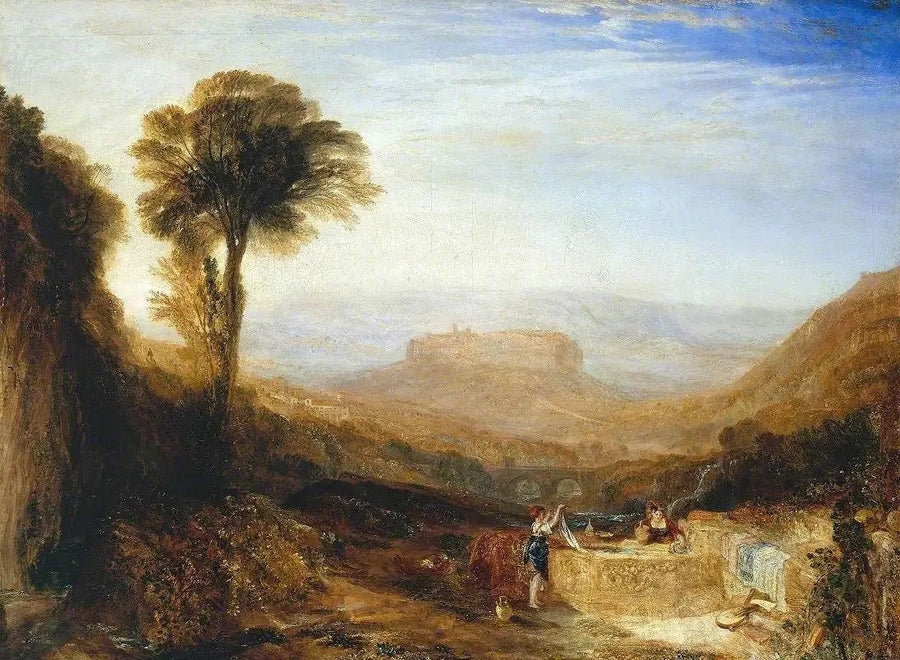 Vista di Orvieto, Dipinta a Roma - J. M. W. Turner