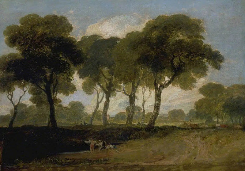 Vista su Clapham Common - J. M. W. Turner