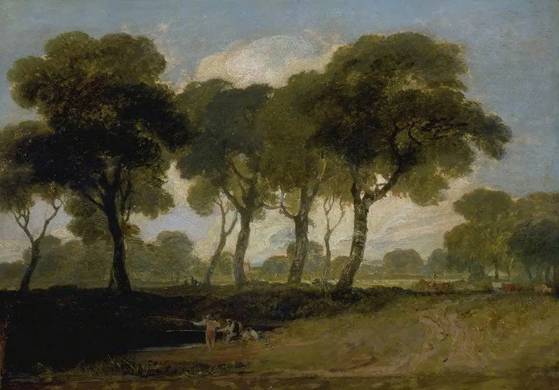 Vista su Clapham Common - J. M. W. Turner