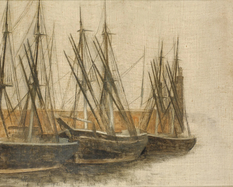 Il canale Christianshavn - Vilhelm Hammershøi