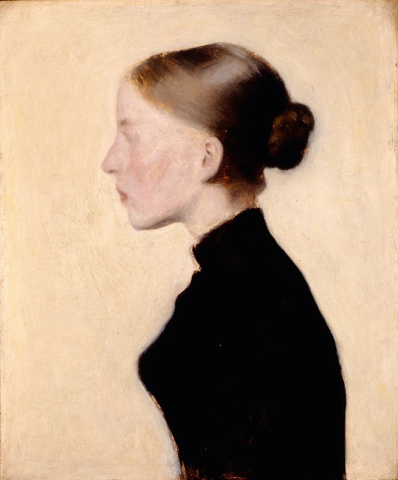 Jeune Fille malade - Vilhelm Hammershøi