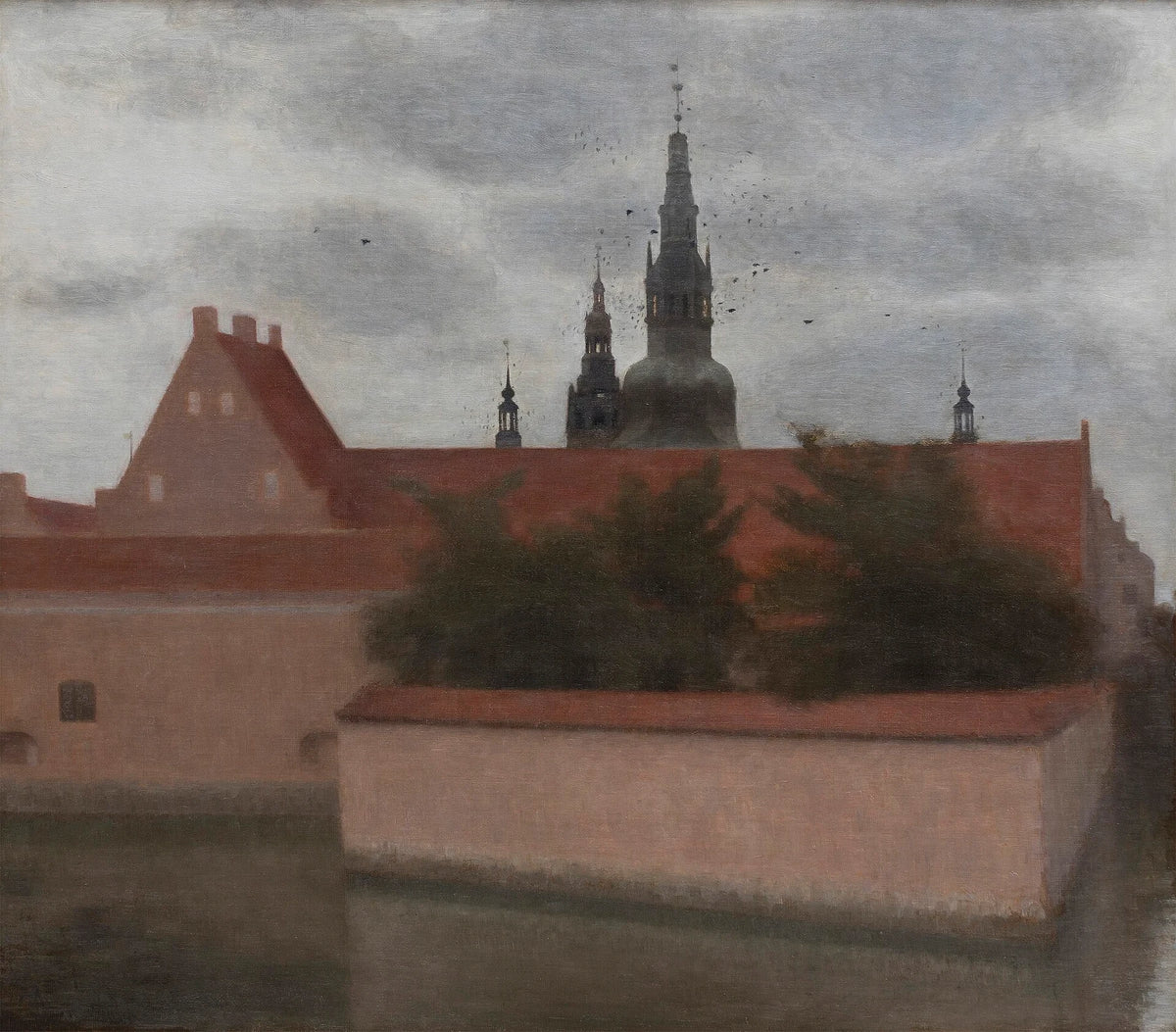 Castello di Frederiksborg - Vilhelm Hammershøi