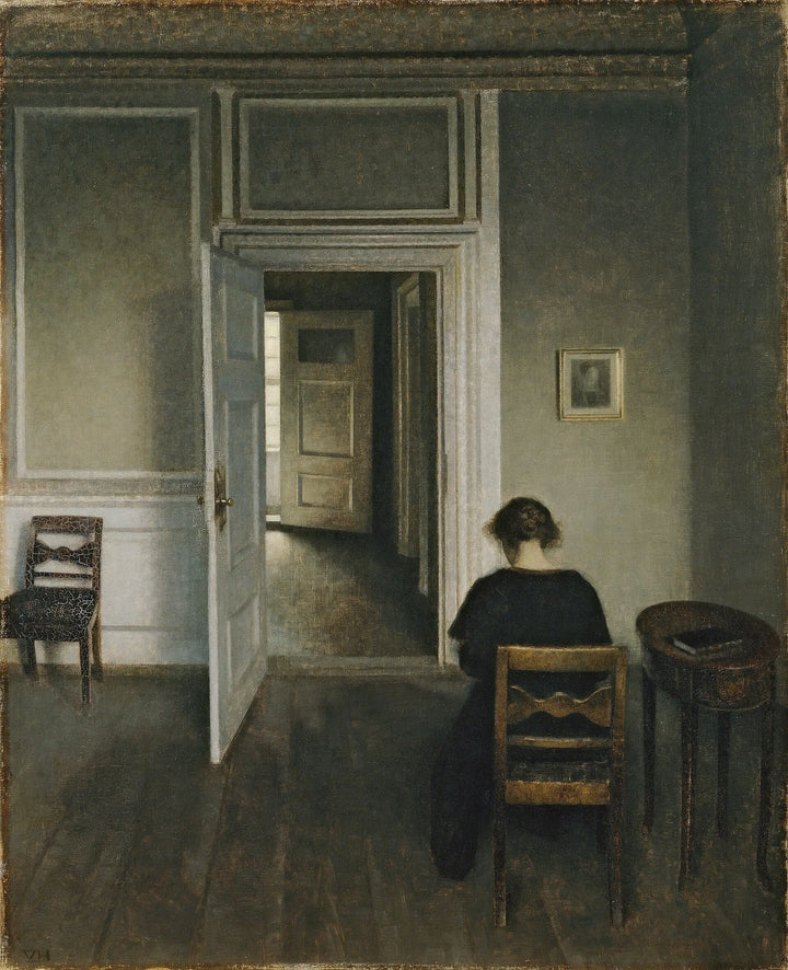 Interni, Strandgade 30, 1906 - Vilhelm Hammershøi