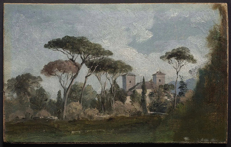 Villa Borghese, Roma - George Inness