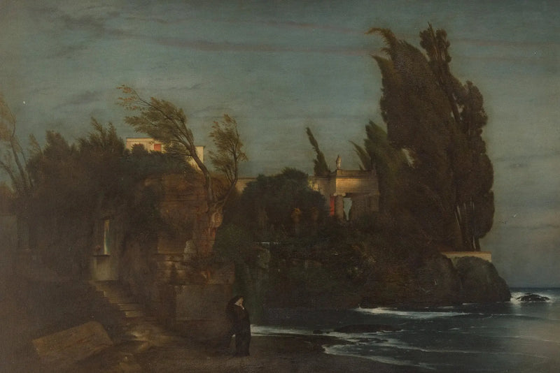 Villa in riva al mare - Arnold Böcklin