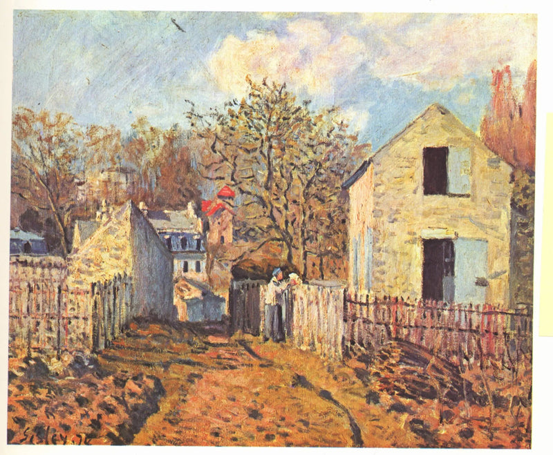 Villaggio di Voisins - Alfred Sisley