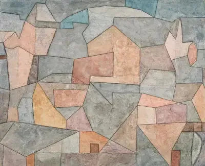Villaggio tra le rocce (Ort in Felsen) - Paul Klee