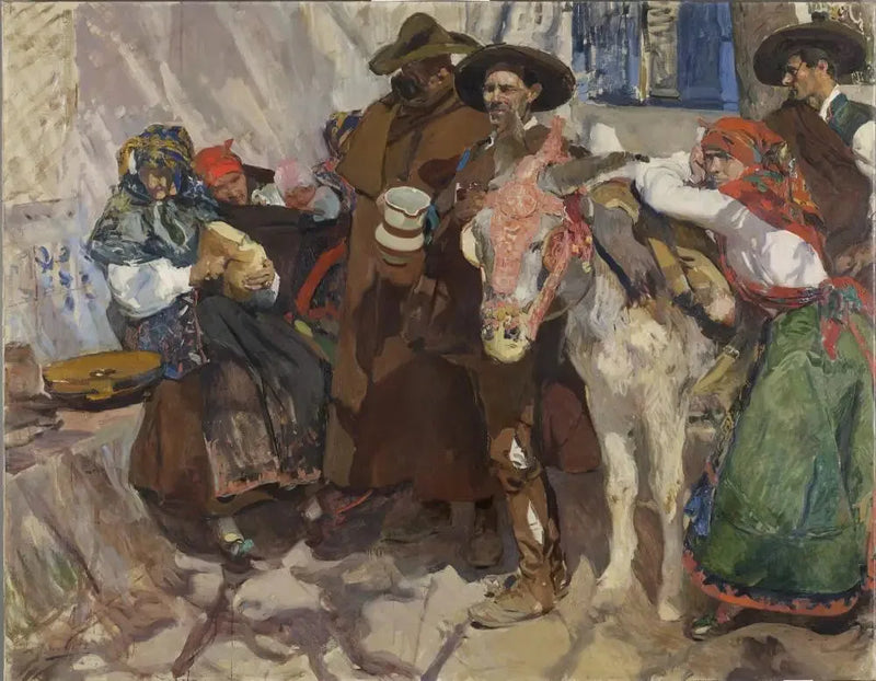 Villaggi di Léon - Joaquín Sorolla