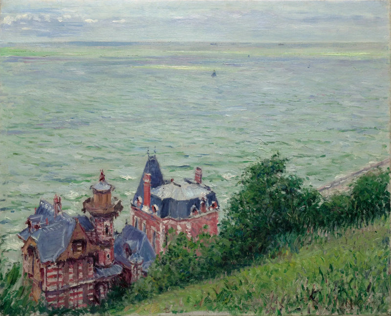 Ville a Trouville - Gustave Caillebotte
