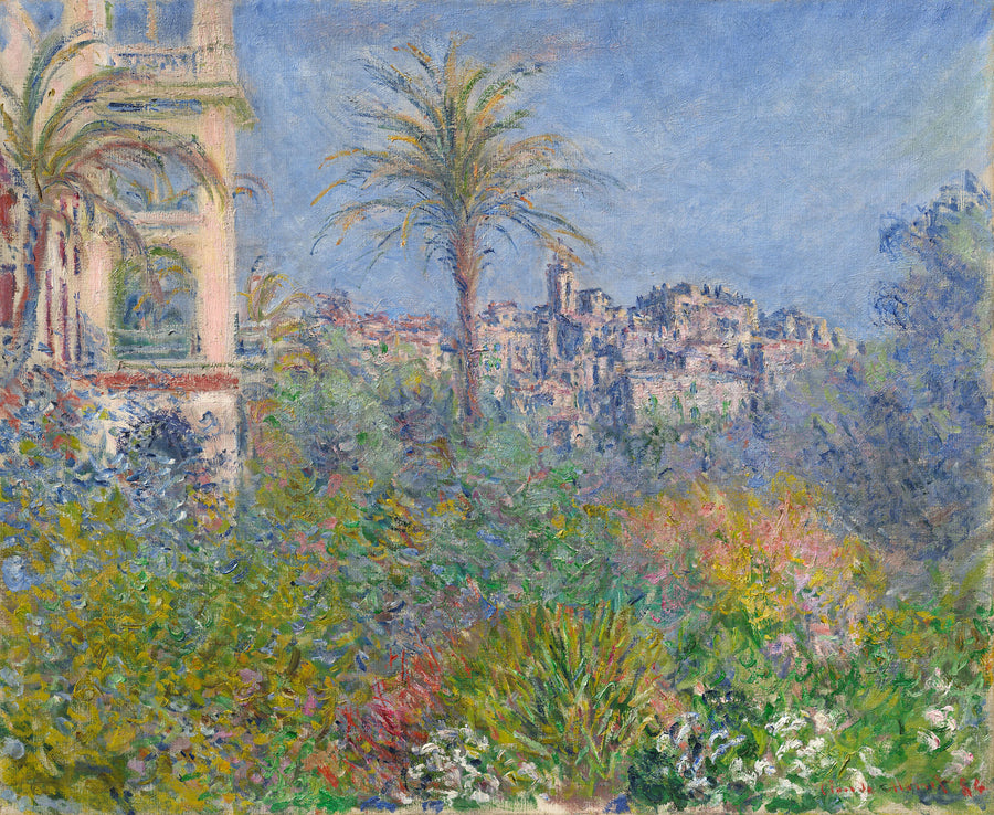 Ville a Bordighera W857a - Claude Monet
