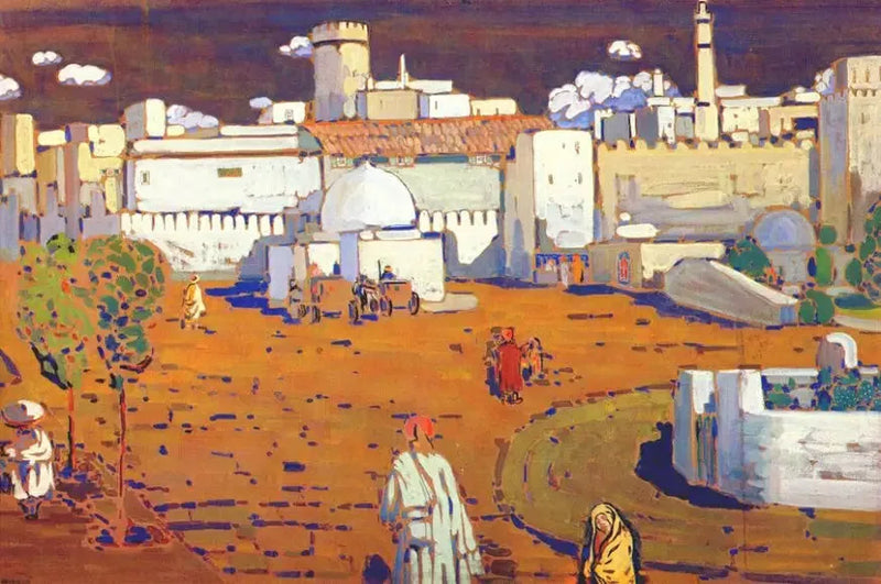 Città araba - Vassily Kandinsky