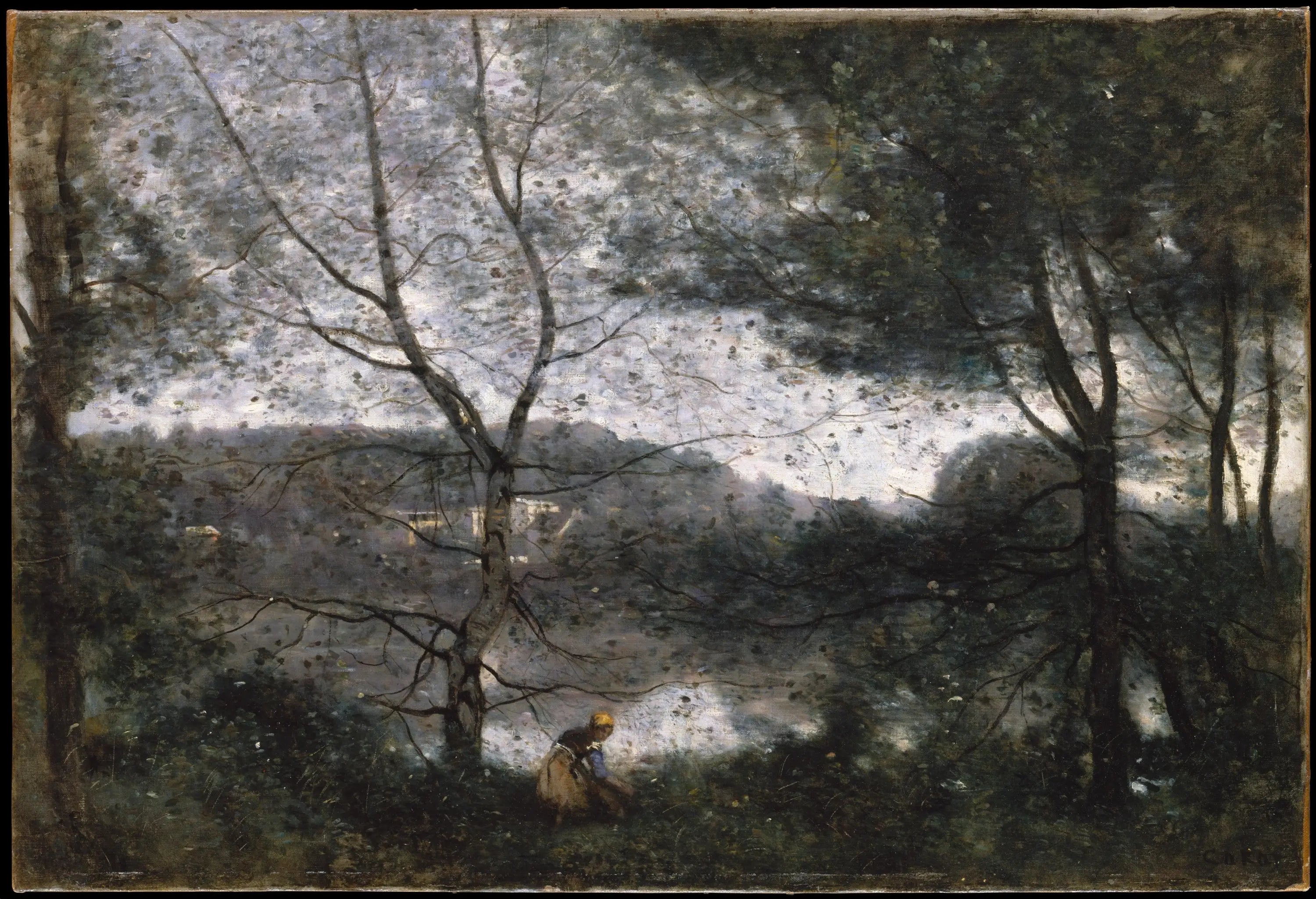 Ville-d’Avray - Jean-Baptiste Camille Corot - Alpha Reproduction