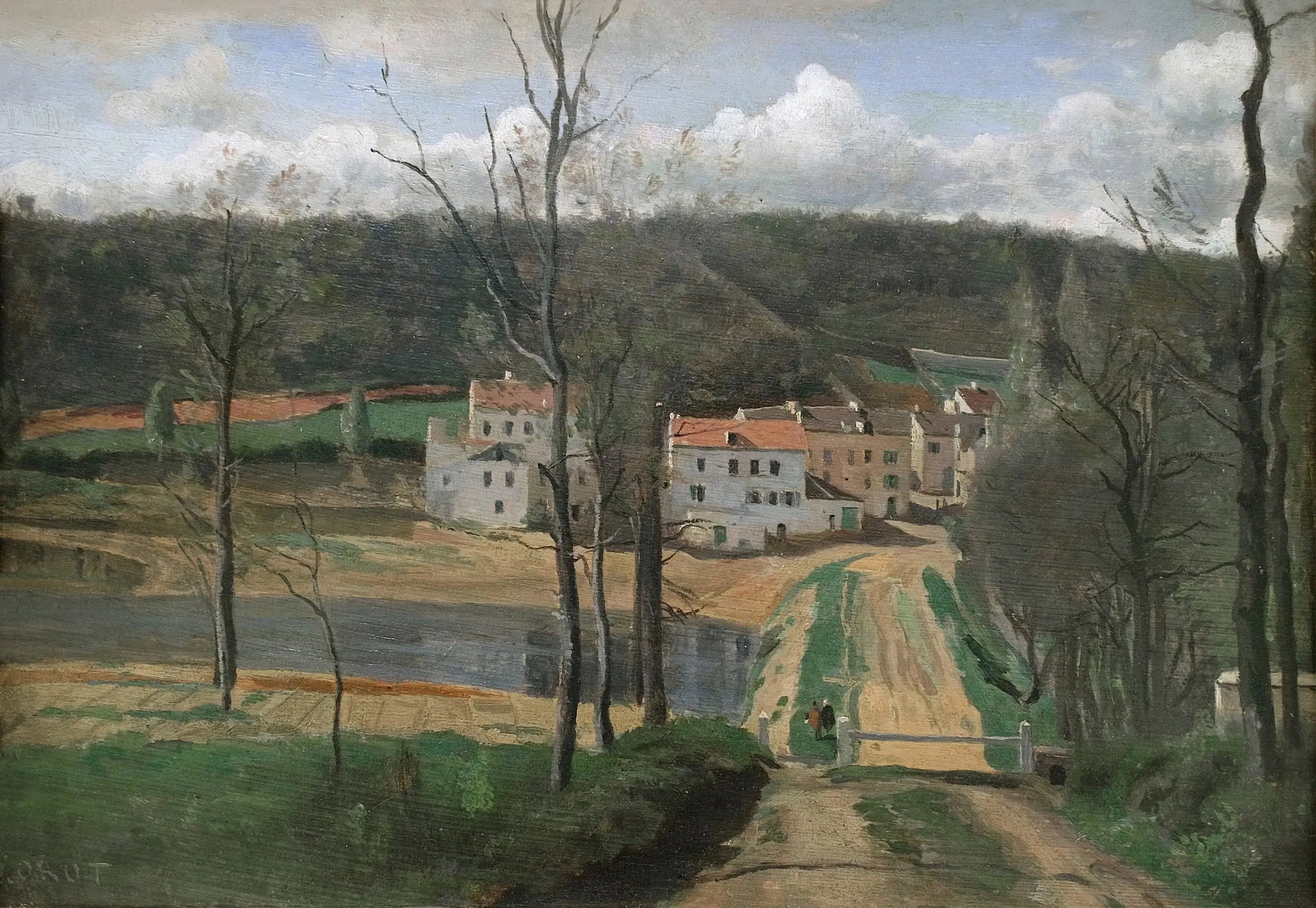 Ville-d’Avray - Jean-Baptiste Camille Corot - Alpha Reproduction