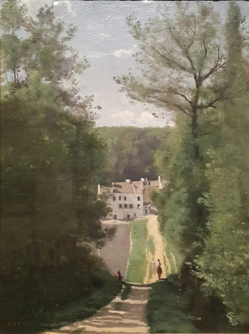 Ville d’Avray Maison Cabassud - Jean-Baptiste Camille Corot - Alpha Reproduction