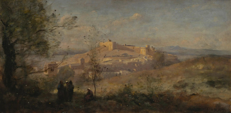 Villeneuve-lès-Avignon, forte Saint André - Jean-Baptiste Camille Corot
