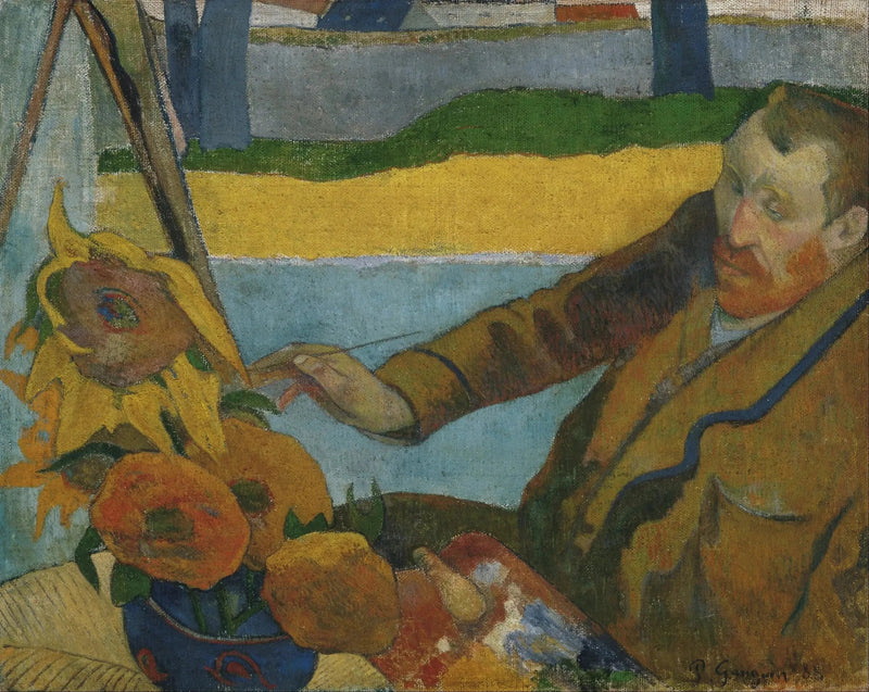 Vincent van Gogh che dipinge i girasoli - Paul Gauguin