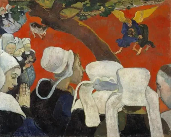 Visione dopo il sermone - Paul Gauguin