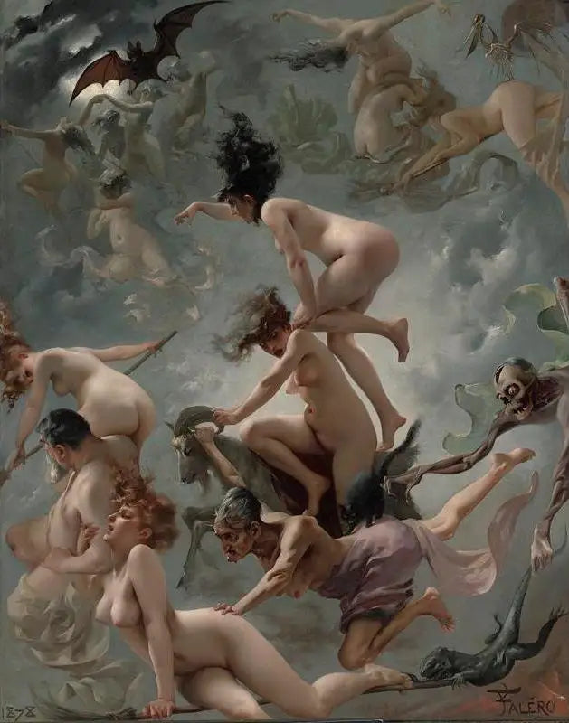 Visione di Faust - Luis Ricardo Falero
