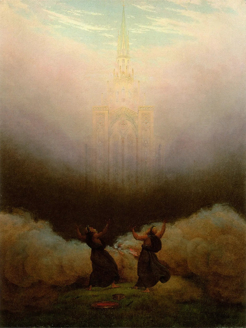 Visione della Chiesa cristiana - Caspar David Friedrich