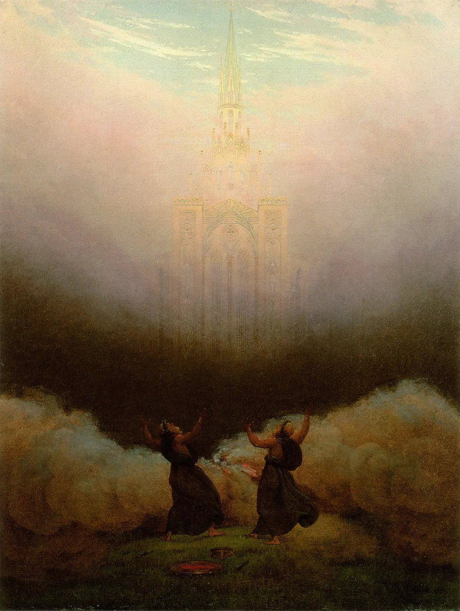 Visione della Chiesa cristiana - Caspar David Friedrich
