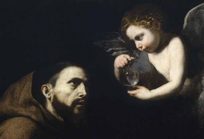 Visione di San Francesco d'Assisi - Jusepe de Ribera