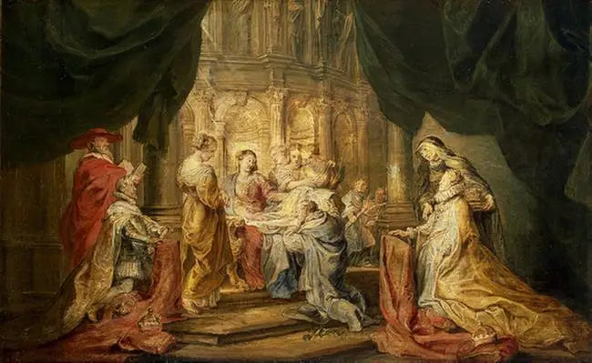 Visione di san Ildefonso - Peter Paul Rubens