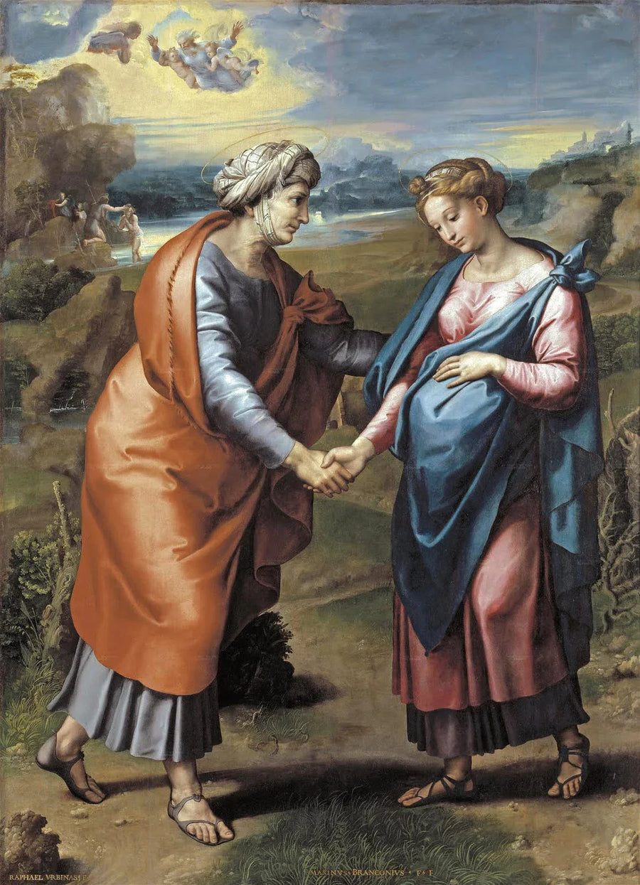La Visitation, 1517-1519 – Raphaël et Giulio Romano