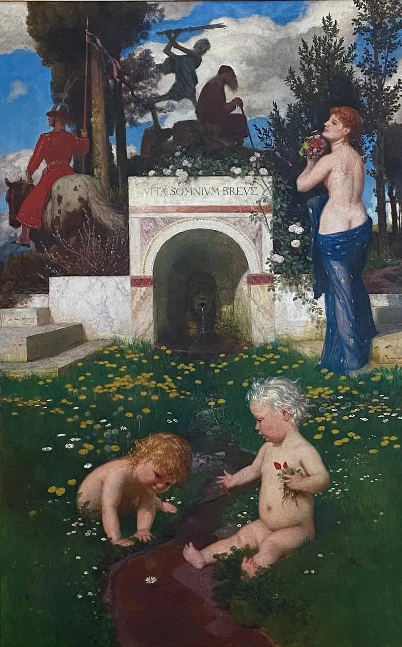 Vita somnium breve (La vita è un sogno breve) - Arnold Böcklin