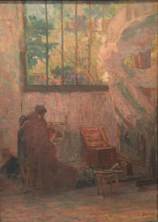 Vitória de Samotracia - Estudo - Eliseu Visconti image 1 copie de tableau peinte à la main