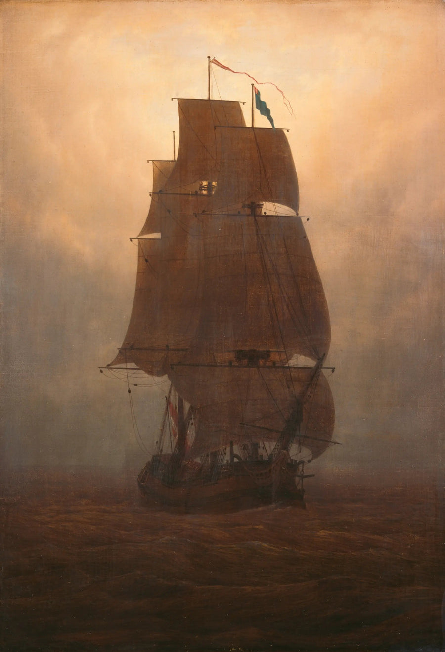 Veliero - Caspar David Friedrich