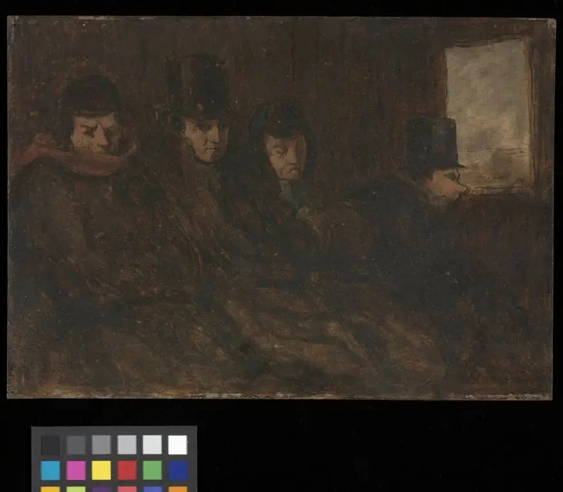 Voiture di seconda classe - Honoré Daumier