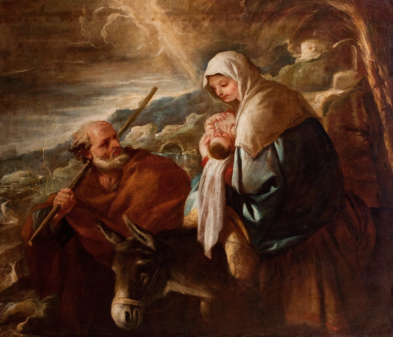 Vol verso l'Egitto - Luca Giordano