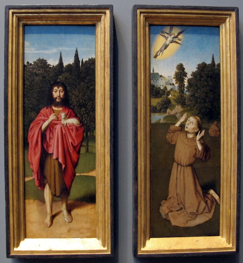 Volet de droite. SAN Giovanni Battista. - Gérard David