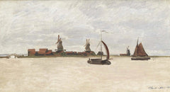 Il Voorzaan e il Westerhem W175 - Claude Monet