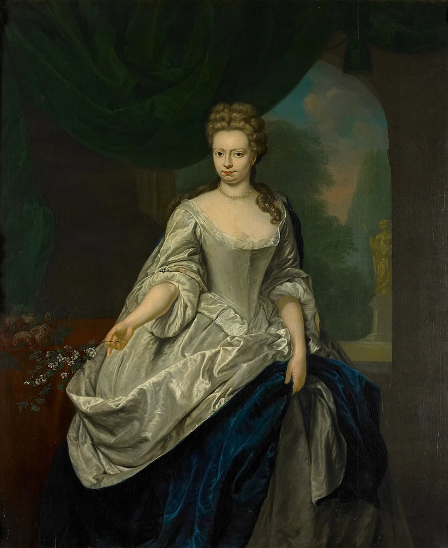 Voyage de Louise Christina (décédée en 1733). Épouse de Gerrit Stichterman - Jan Abel Wassenbergh