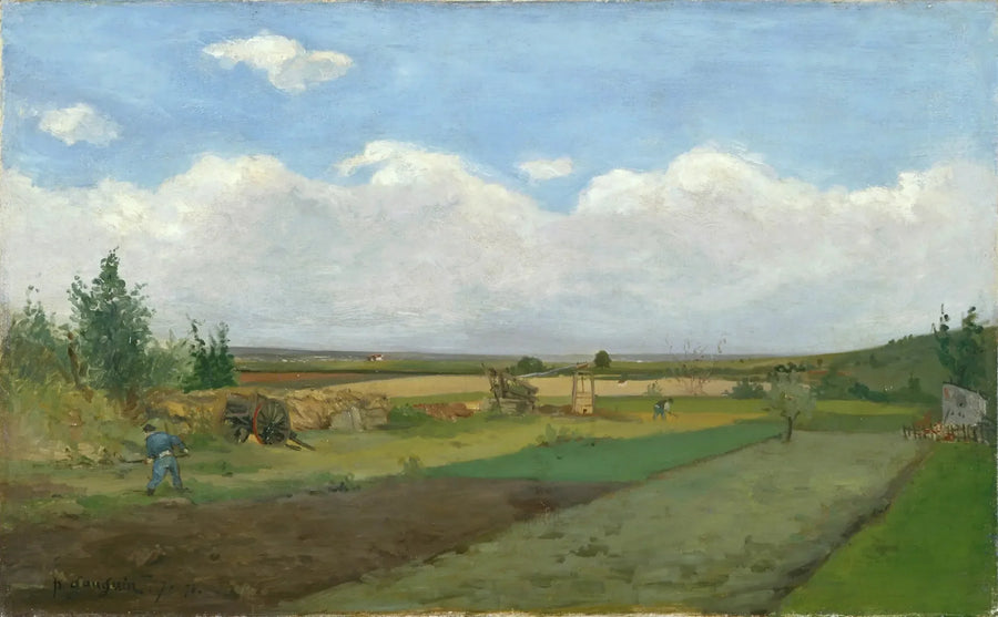 Viaggio nei campi nella pianura - Paul Gauguin