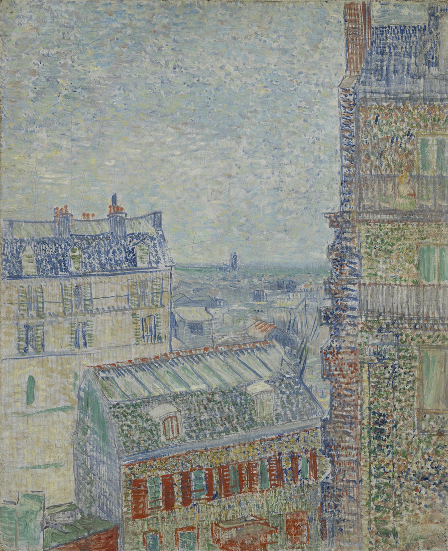 Vista dei tetti di Parigi - Vincent van Gogh