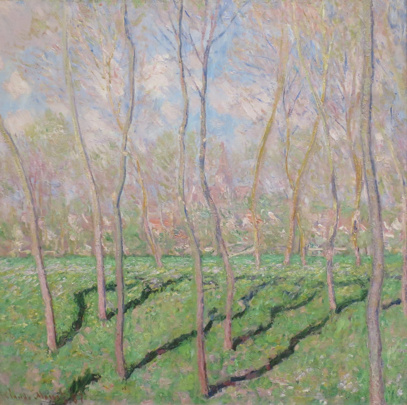 Vista di Bennecourt W1125 - Claude Monet