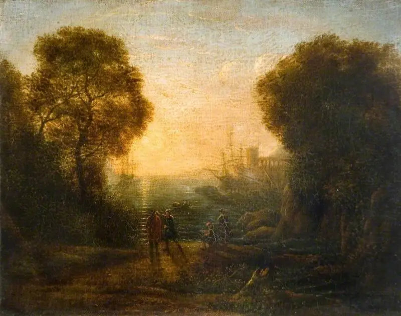 Vista costiera - Claude Lorrain